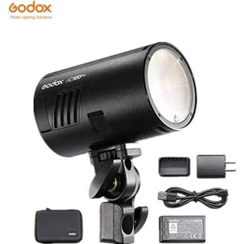 Godox AD100pro Outdoor Flash With Speedlight 2.4G Wireless 100Ws Pocket Flash For Canon Sony Nikon Fujifilm Pentax Olympus