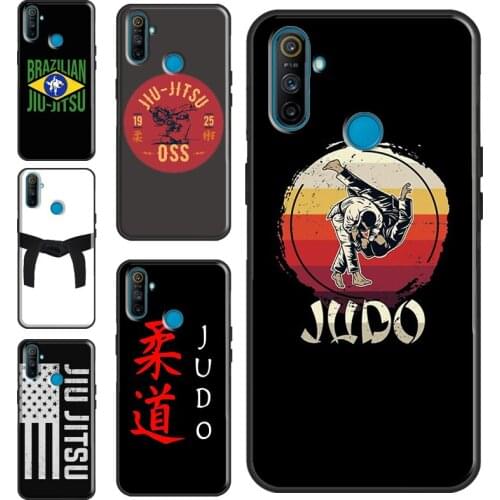 Judo BJJ Jiu Jitsu Cover For OnePlus 9R 8T Nord 7 8 9 Pro Case For Realme 8 Pro 6 7 Q3 C3 C11 C21 C15 GT Neo