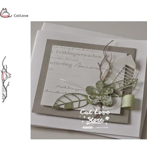 Branch Plant Metal Cutting Dies Stencils For DIY Scrapbooking Paper Card Decorative Craft Dies Embossing Die Cuts New 2019