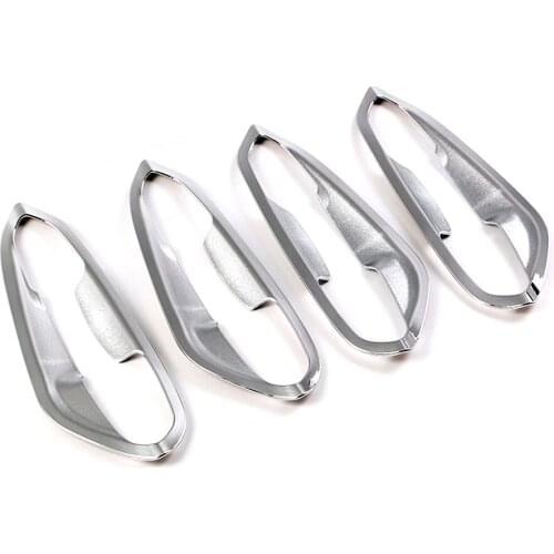 Chromium Styling For Ford Mondeo 2013 2015 2016 2017 2019 2020 Chrome Exterior Door Handle Bowl Cup Cavity Cover Moulding Trim