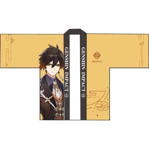 Game Cosplay Genshin Impact Role Playing Haori Anime Japanese Style Kimono Project Zhongli Ganyu Keqing Klee Costumes Halloween