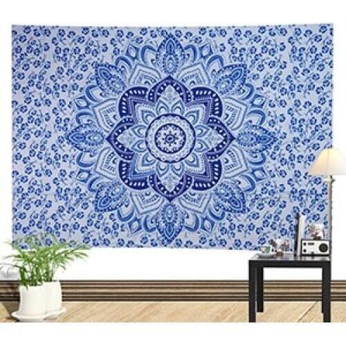 Summer Beach Towel Big Mediter Throw Printed Flora Wall Hanging Tapestry Blanket Soft Bedspread Yoga Mat Table Cloth Home Decor
