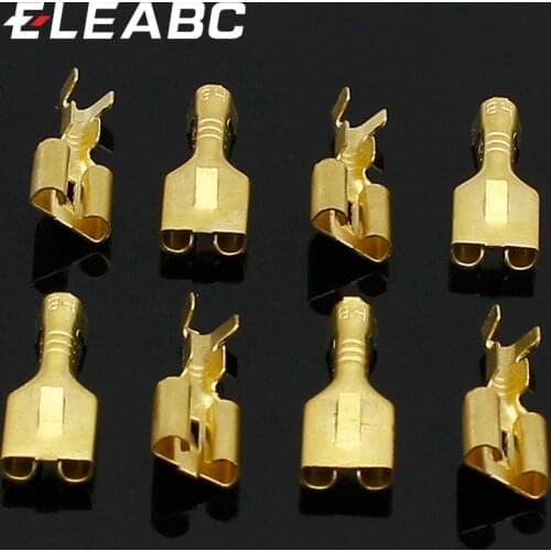 6.3mm 6.3 Crimp Terminal Female Spade Connector