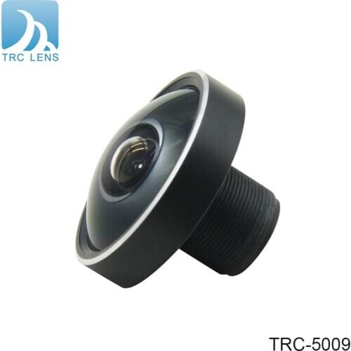 Professional R & D 360 panoramic lens M12 base 360° 1/3 lens chip HD full glass fisheye