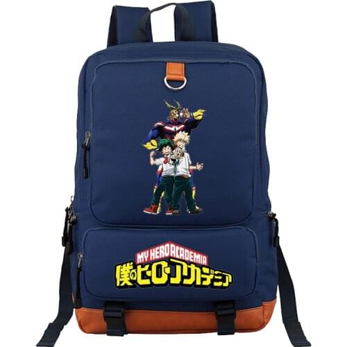 Anime My hero academia backpack Unisex Students School Bags Casual Daypacks laptop travel backpack Oxford mochila
