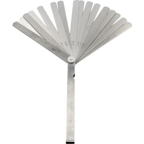 SHINWA Gap Thickness Ruler Feeler Gauge Steel High Precision 0.03-1.0mm 150mm 73797