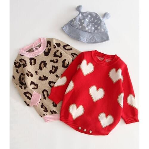 SKABENLAM Knitted Bodysuits For Babies