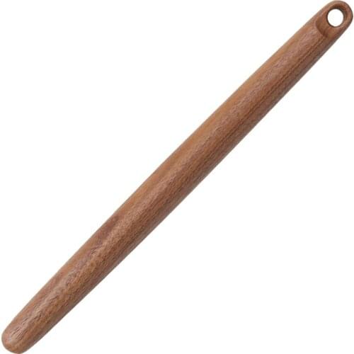 Natural Walnut Rolling Pin Noodle Dough Wood Roller Kitchen Accessory Cake Pizza Tool