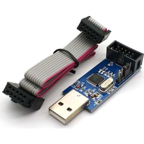 USB ISP USBasp USBisp Programmer For 51 ATMEL AVR Download Support Win 7 64 (RANDOM COLOR)