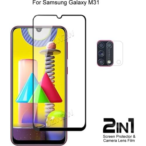 UZWZW Screen Protectors For Samsung Galaxy M31