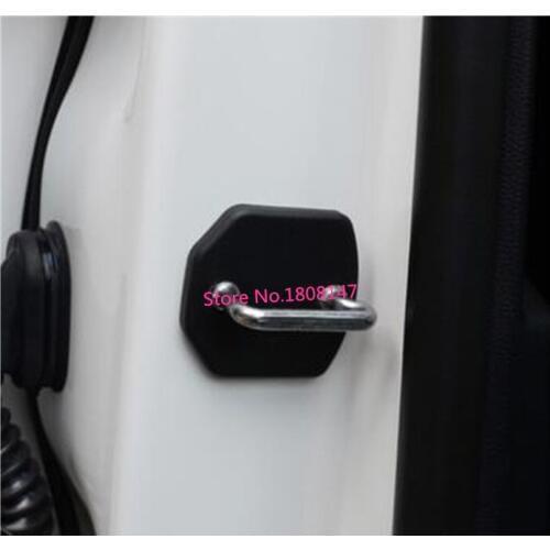 High quality Car styling interior anti rust water proof Door lock keys key protect buckle lamp 4pcs For Ford EDGE 2015 2016 2017