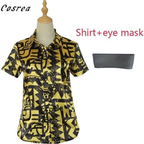 Stranger Things 3 Dustin Eleven Cosplay Costume shirt Short sleeve Stranger things Nancy Wheeler Blue Blouse Tops Girls Tee