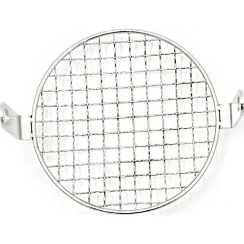 6.5 inch Stainless steel Motorcycle headlights Grid headlight cover grille protector headlight guard