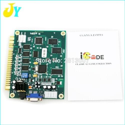 60 in 1 Classical Arcade Game PCB Jamma Multi Game Board For Arcade Game Machine Arcade Game Board