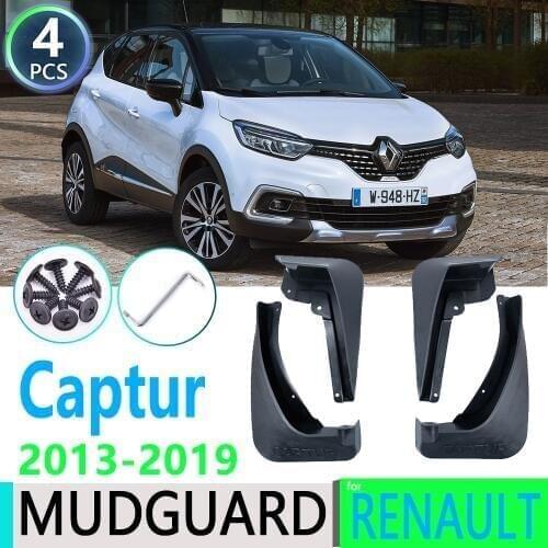 For Renault Captur Samsung QM3 2013~2019 2015 2017 2018 Fender Mudguard Mud Flaps Guard Splash Flap Mudguards Car Accessories