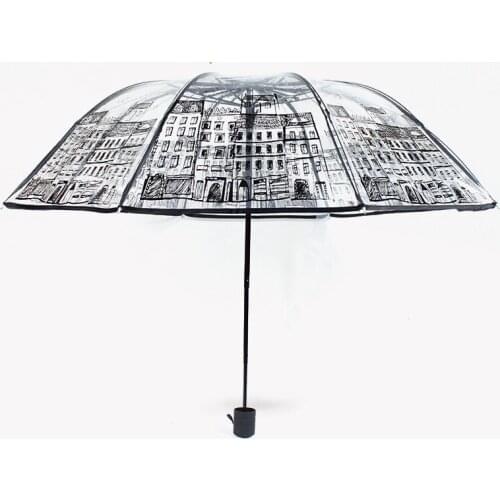 CINGYN Transparent Umbrellas