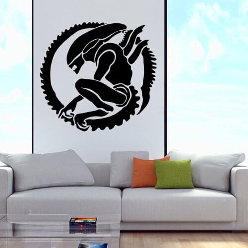 Hot Alien Decal Removable Vinyl Mural Poster Kids Room Nature Decor Art Decor Wallpaper