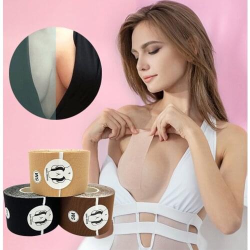 1 Roll 5M Body Invisible Breast Lift Tape Adhesive Bras Women Breast Nipple Covers Push Up Bra Intimates Sexy Bralette Pasties