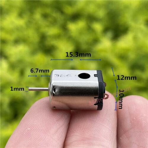 Micro 10mm*12mm FK-N20 DC 3V 3.7V 5V 44000RPM High Speed Electric Motor 1mm Shaft