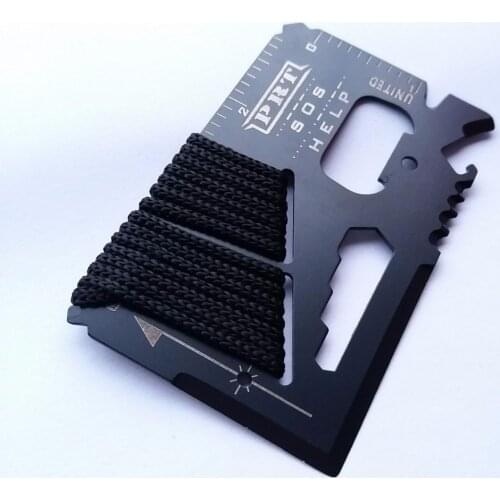 Multi-purpose 14 Functions SOS Mini Portable Pocket Credit Saber Card Tool Outdoor Survival Knife Camping Survial EDC Tools