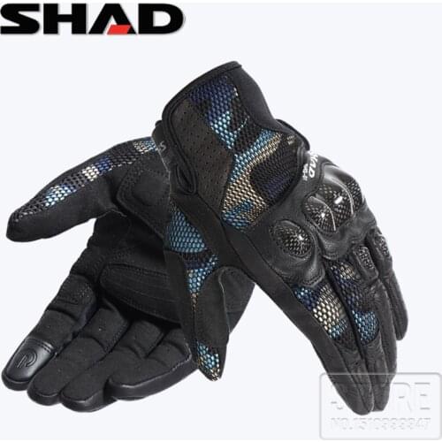 SHAD Motorcycle Gloves Men Motocross Gloves Full Finger Riding Motorbike Moto Gloves Motocross Guantes Gloves M-XXL