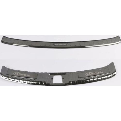Stainless Steel Rear Bumper Car Door Cover Inside and Outside Door Sill Plate for Nissan Qashqai J11 2019 Car Styling