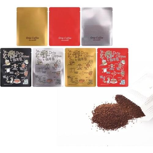 1000pcs Mylar Foil Bags Open Top Heat Sealable Packing Pouches Candy Coffee Milk Powder Storage Vacuum Aluminum Foil Food Bag
