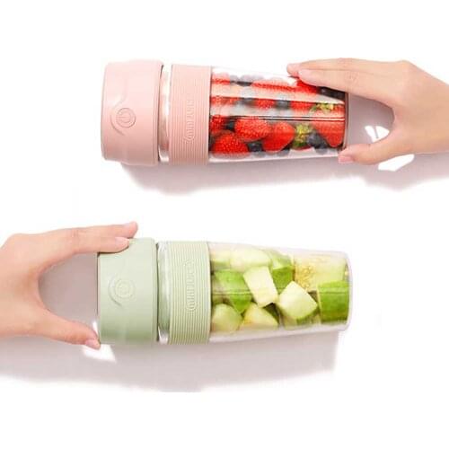 Portable Mixer USB Electric Fruit Juicer Handheld Smoothie Maker Blender Stirring Rechargeable Mini Food Processor Juice Cup