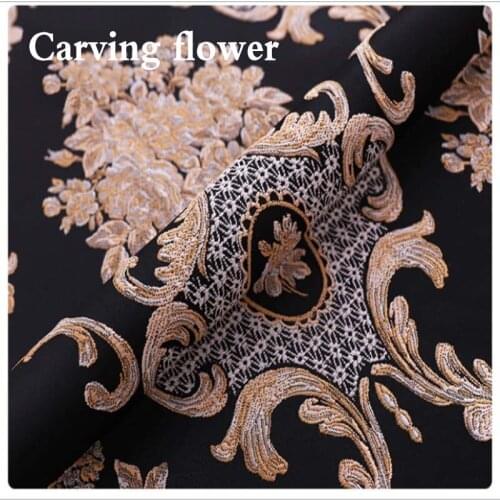 Luxurious Jacquard Woven Damask Sofa cloth Curtain cheongsam fashion clothes fabric silk satin brocade fabric 100*145cm width