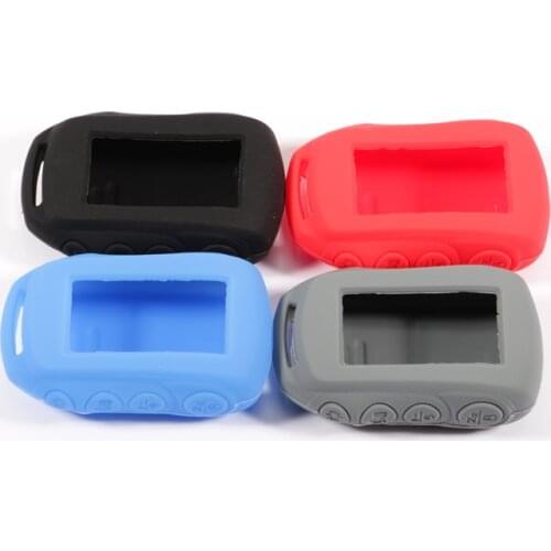 Silicone Case TW9.7 Remote Control Key Fob for Tomahawk 9.7 TW9.9 TW 9.9 two way car alarm system Tomahawk Fob Chain Keychain