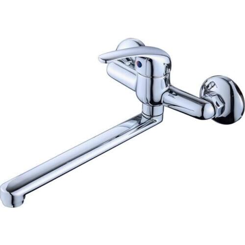 Kitchen Faucet Mixers Wall Mounted Single Handle Mixer Tap Sink Faucet Rotation Hot Cold Water Mixer Mop Pool Tap Basin Faucet