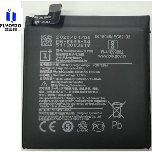 Brand new High Quality 3880mAh/4000mAh BLP699 Battery For OnePlus 7Pro 7Plus Mobile Phone