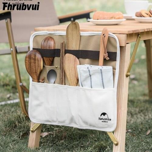 NH outdoor storage bag rack camping tableware tool storage bag