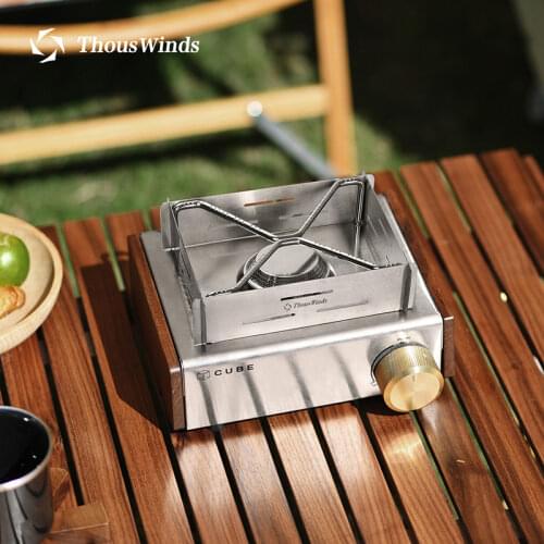 Thous Winds TW8020 KOVEA CUBE Cassette Stove Wind Shield Ultralight 310S Stainless Steel Wind Shield