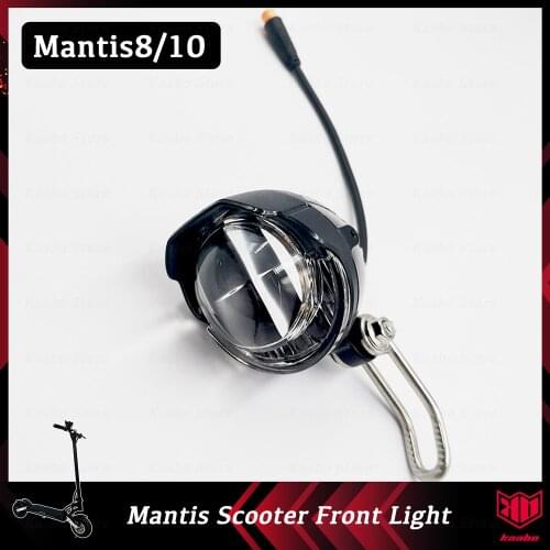 Kaabo Mantis Scooter Headlight Horn Front Light Lamp Parts Manti8 Mantis10 Modify Accessories
