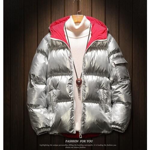 Winter Jacket Men Clothes Streetwear Casual Warm Parka Print Coat Male Paded Fashion Man Winter Jackets Hiver LW1099