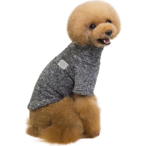 Winter Warm Dog Clothes Cashmere Pets Outfits Warm Clothes for Small Dogs Winter Thickening Woolen Dog Clothes