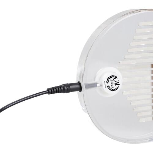 17-Key Clear Acrylic Kalimba MBIRA Thumb Piano W/ Tutorial Manual & Tuner Hammer