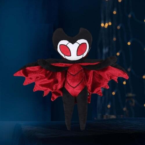 30cm Game Hollow Knight Troupe Master Grimm Plush Ghost Stuffed Animals Doll Brinquedos Animals Doll For Kids Birthday Gifts Toy