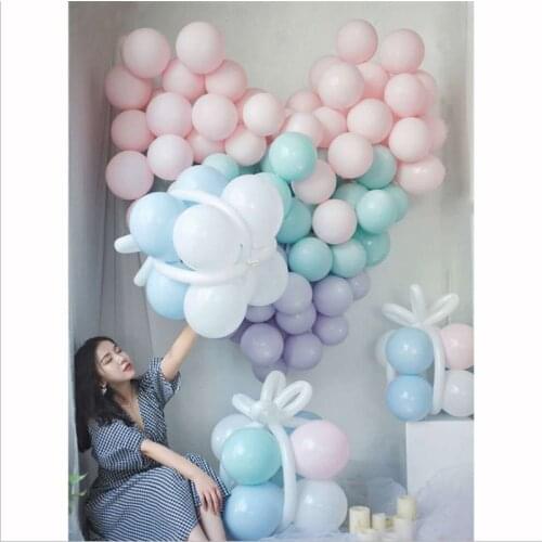 50PCS 5 Inch Macaron Wedding Birthday Party Baby Shower Decoration Balloon Anniversary