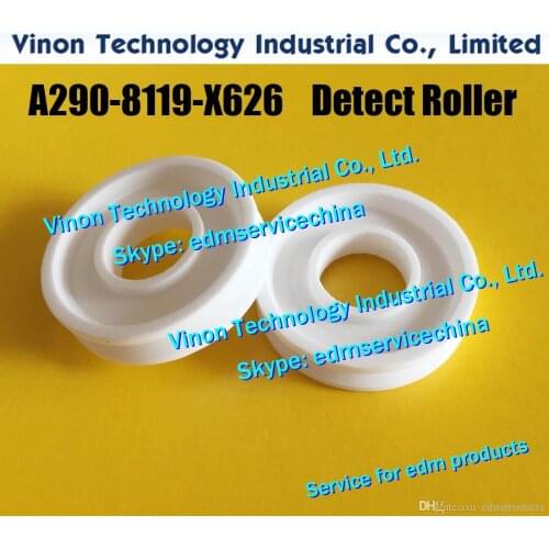 A290-8119-X626 Fanuc Detect Roller Ceramic Upper for Fanuc iD,iE,400iA,600iA series A2908119X626,A290.8119.X626 edm ceramic