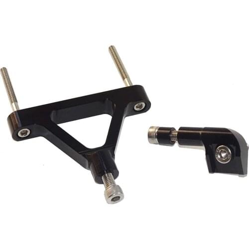 Sale Motorbike CNC Aluminium Steering Stabilizer Damper Mounting Bracket For Kawasaki Ninja ZX-6R ZX6R 2007 2008