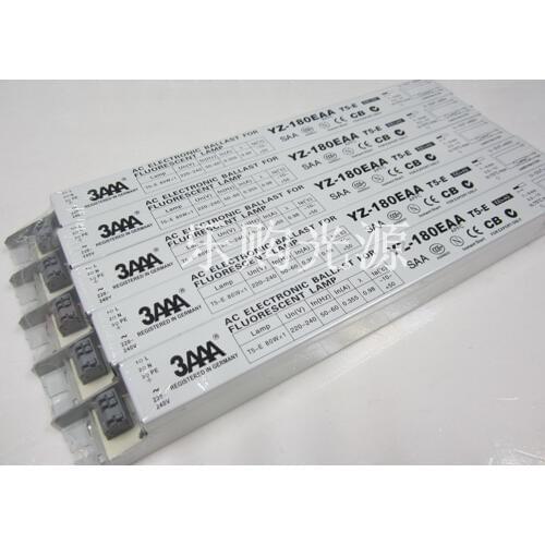 1pc 3AAA 220-240V YZ-180EAA T5-E 80WX1 L358D Electronic Ballast for Fluorescent Lamp T5-E, 358*30*30mm