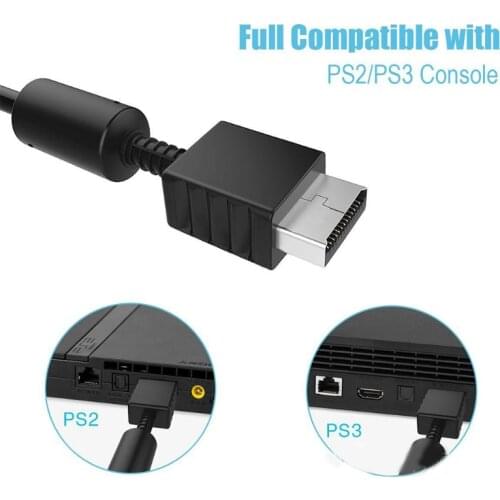 Hdlink-AV Cable Compatible with PS3, PS2, 1.8m, 6ft, Games, Accessories N0PB