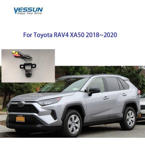 Rear View Camera For Toyota RAV4 XA50 RAV4 2018 2019 2020 HD CCD camera/backup camera license plate camera For rav4 2020