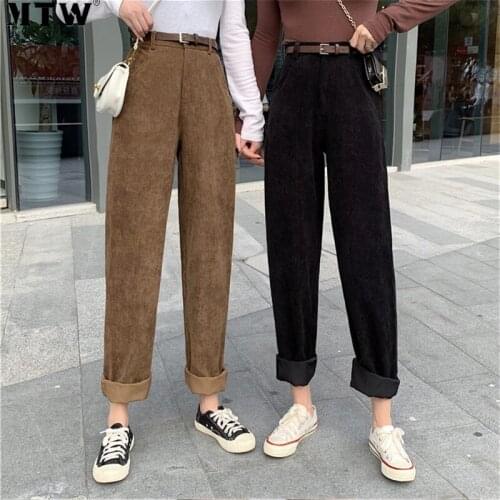 Женские вельветовые брюки Meitawilltion China At AliExpress