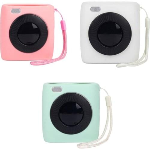 Soft Silicone Translucent Protective Cover Carrying Storage Case Bag Shell Protector For Paperang P2 Generation Photo 32CA