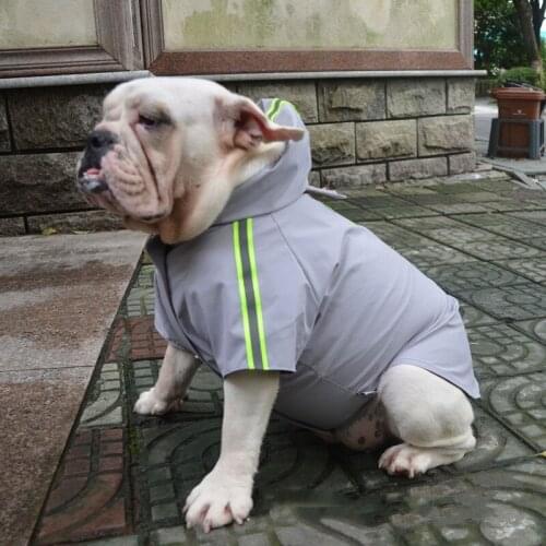 Dog Clothes French Bulldog Raincoat Pug English Bulldog Pit Bull Terrier American Bully Pitbull Clothing Waterproof Coat Outfit