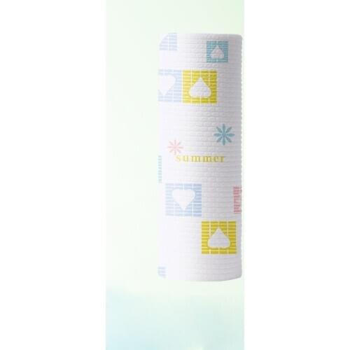 Disposable Cleaning Towel Reusable Cleaning Cloths Roll Non Woven Wiping Rag House Cleaning Cloth Washcloth (50 Sheets/1 Pack)