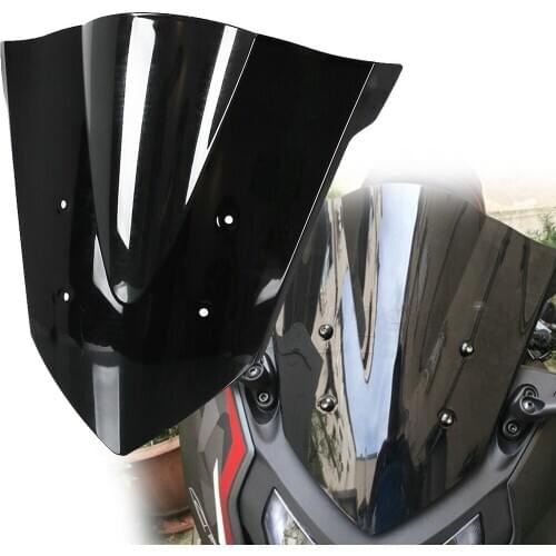 Motorcycle Accessories PC Plastic Windshield WindScreen Deflector Visor For HONDA CBR650F CBR 650F CBR650 F 2014 2015 2016 2017